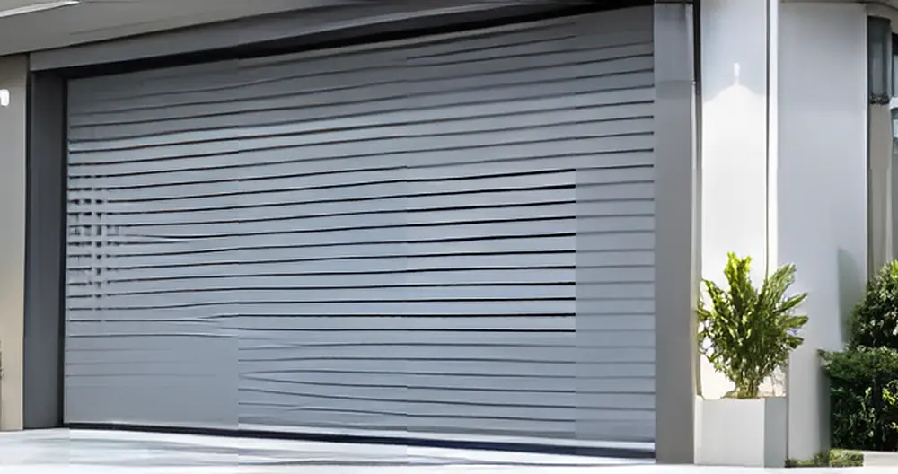 Cửa cuốn tấm liền Austdoor cao cấp cho nhà phố