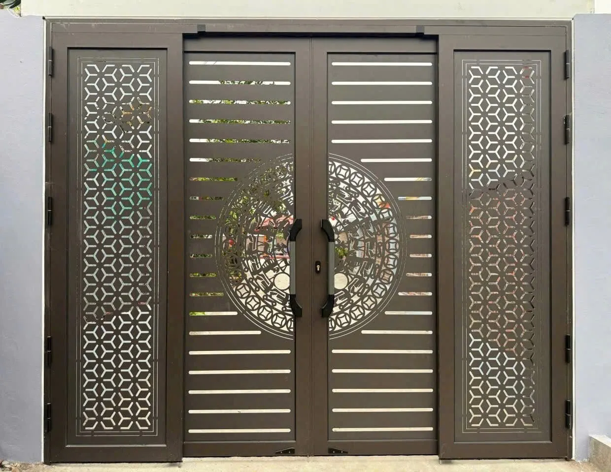 Cổng nhôm đúc 